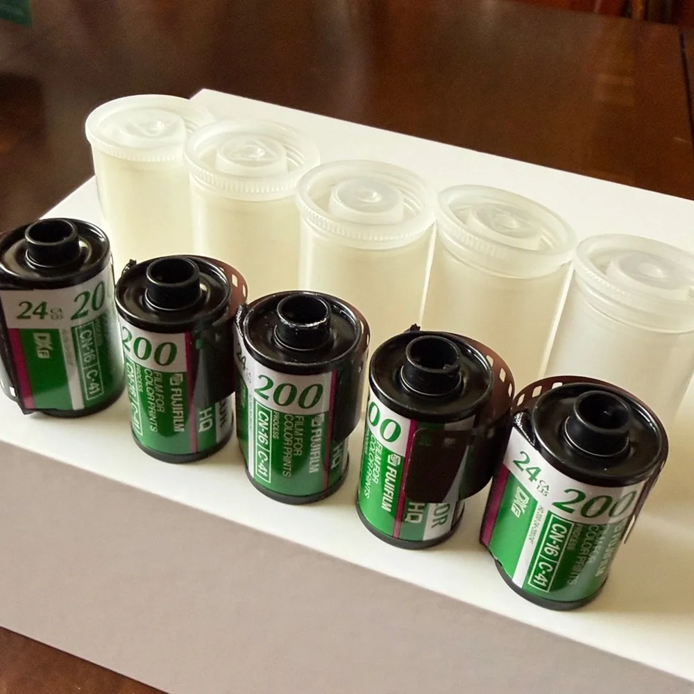 Fujifilm Super HQ 200 ISO 24 35mm Color Film Rolls expired date